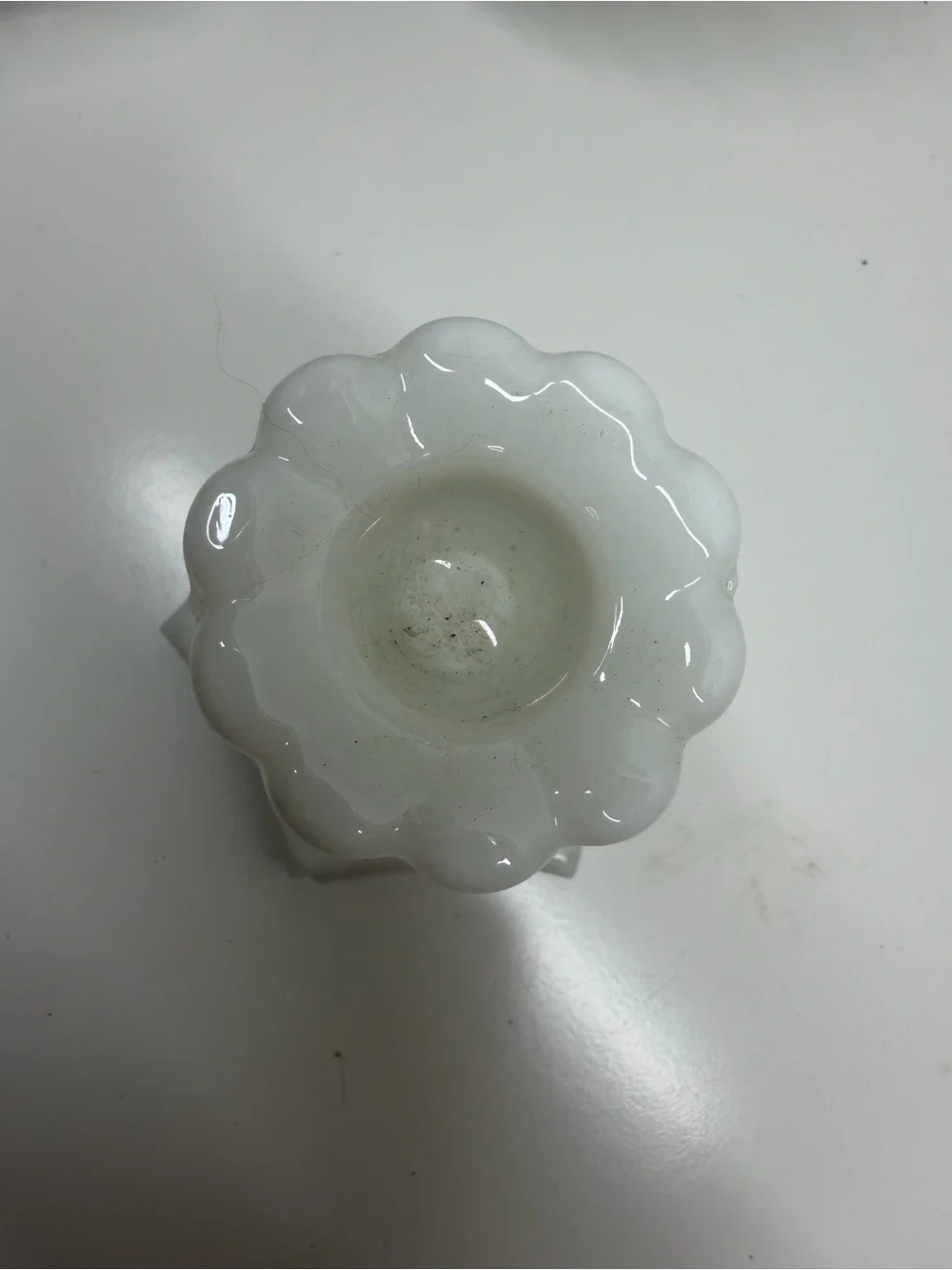 Vintage Westmoreland Milk Glass Dolphin Candle Holders - Set of 2